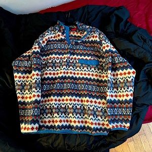 Patagonia Mens Synchilla Snap T Pullover L